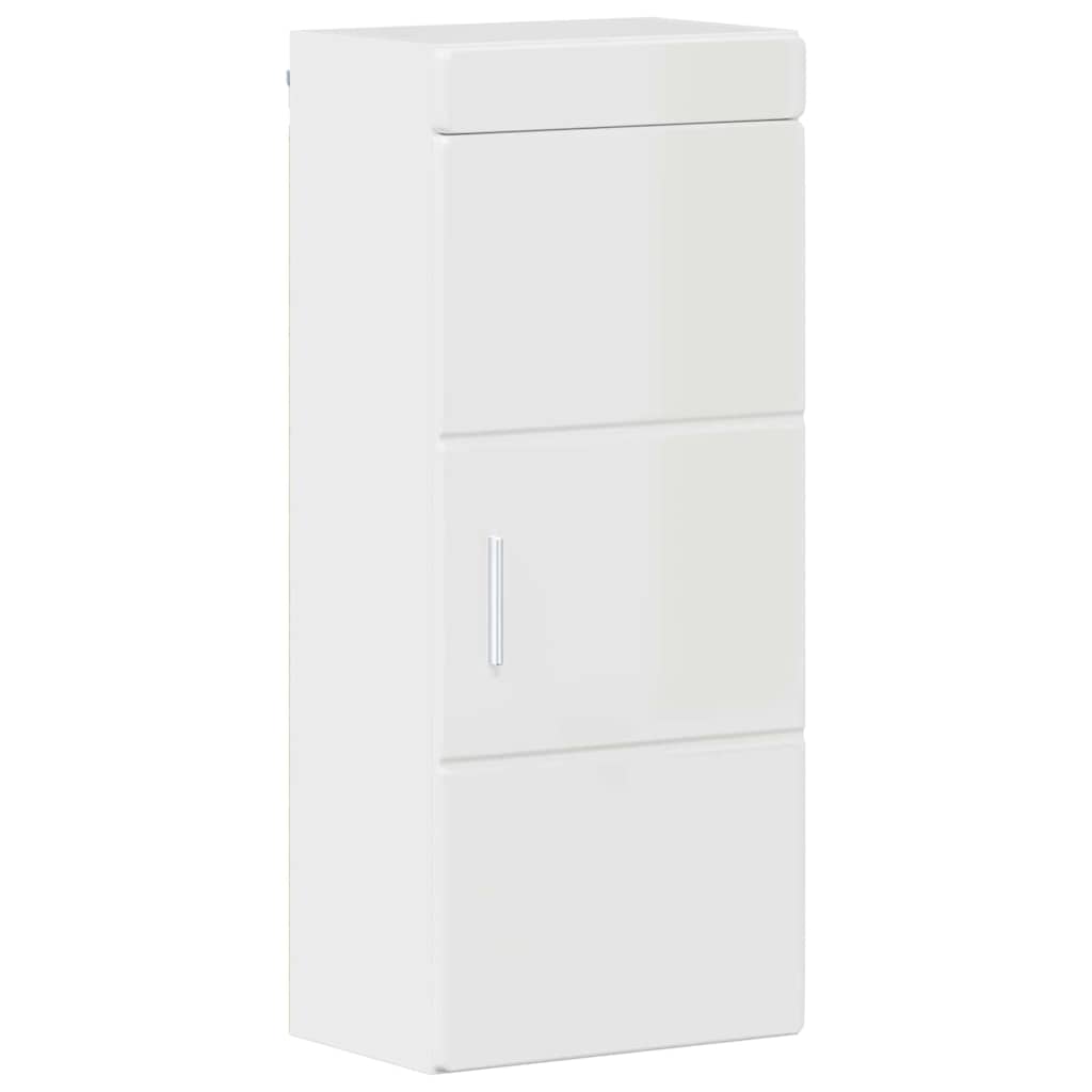 Armadio da bagno a muro TULUM Bianco Lucido 37 x 24,5 x 86 cm
