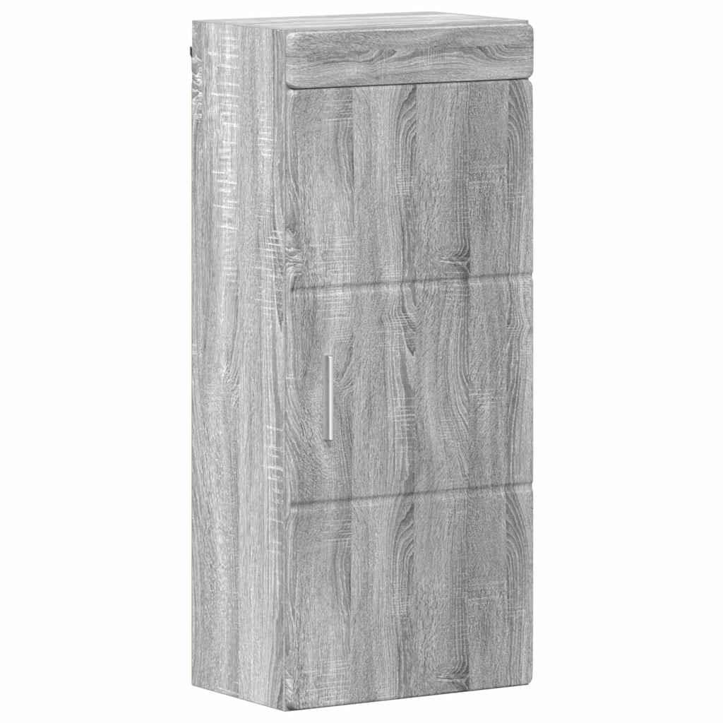 Armadio da bagno a muro TULUM Grigio Sonoma 37 x 24,5 x 86 cm