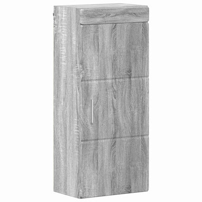 Armadio da bagno a muro TULUM Grigio Sonoma 37 x 24,5 x 86 cm