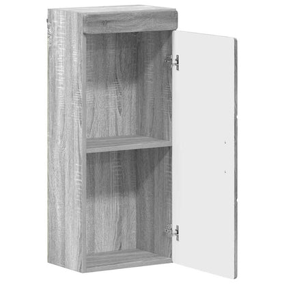 Armadio da bagno a muro TULUM Grigio Sonoma 37 x 24,5 x 86 cm