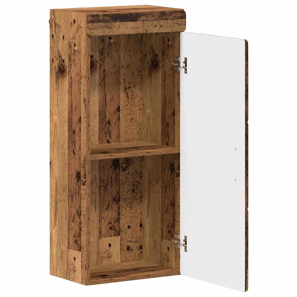 Armadio da bagno a muro TULUM Legno vecchio 37 x 24,5 x 86 cm