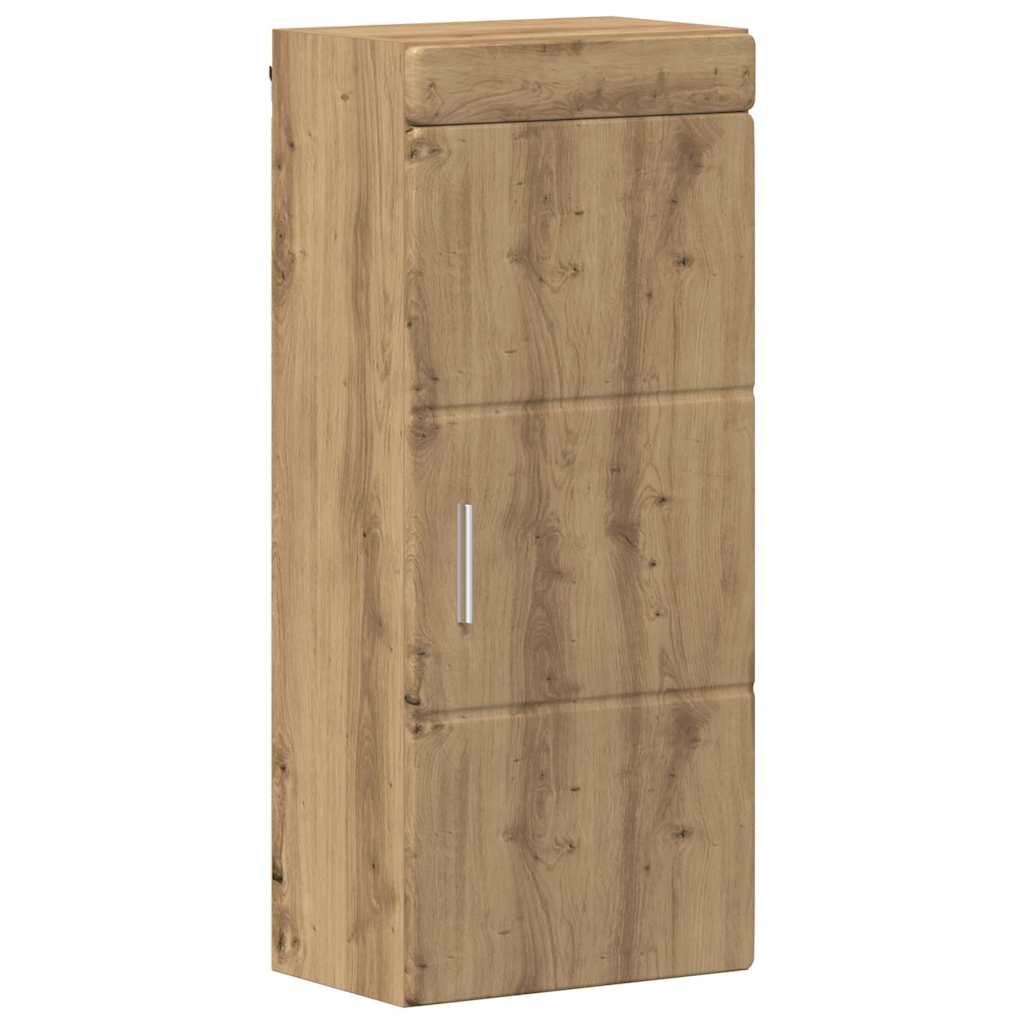 Armadio da bagno a muro con porta TULUM Rovere artigianale