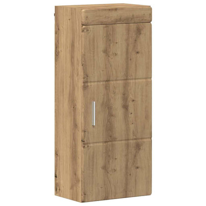 Armadio da bagno a muro con porta TULUM Rovere artigianale