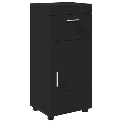 Set di Armadi da Bagno TULUM Nero 37 x 31,5 x 82 cm