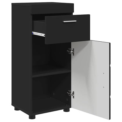 Set di Armadi da Bagno TULUM Nero 37 x 31,5 x 82 cm