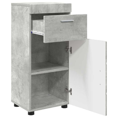 Set di Armadi da Bagno TULUM Grigio cemento 37 x 31,5 x 82 cm