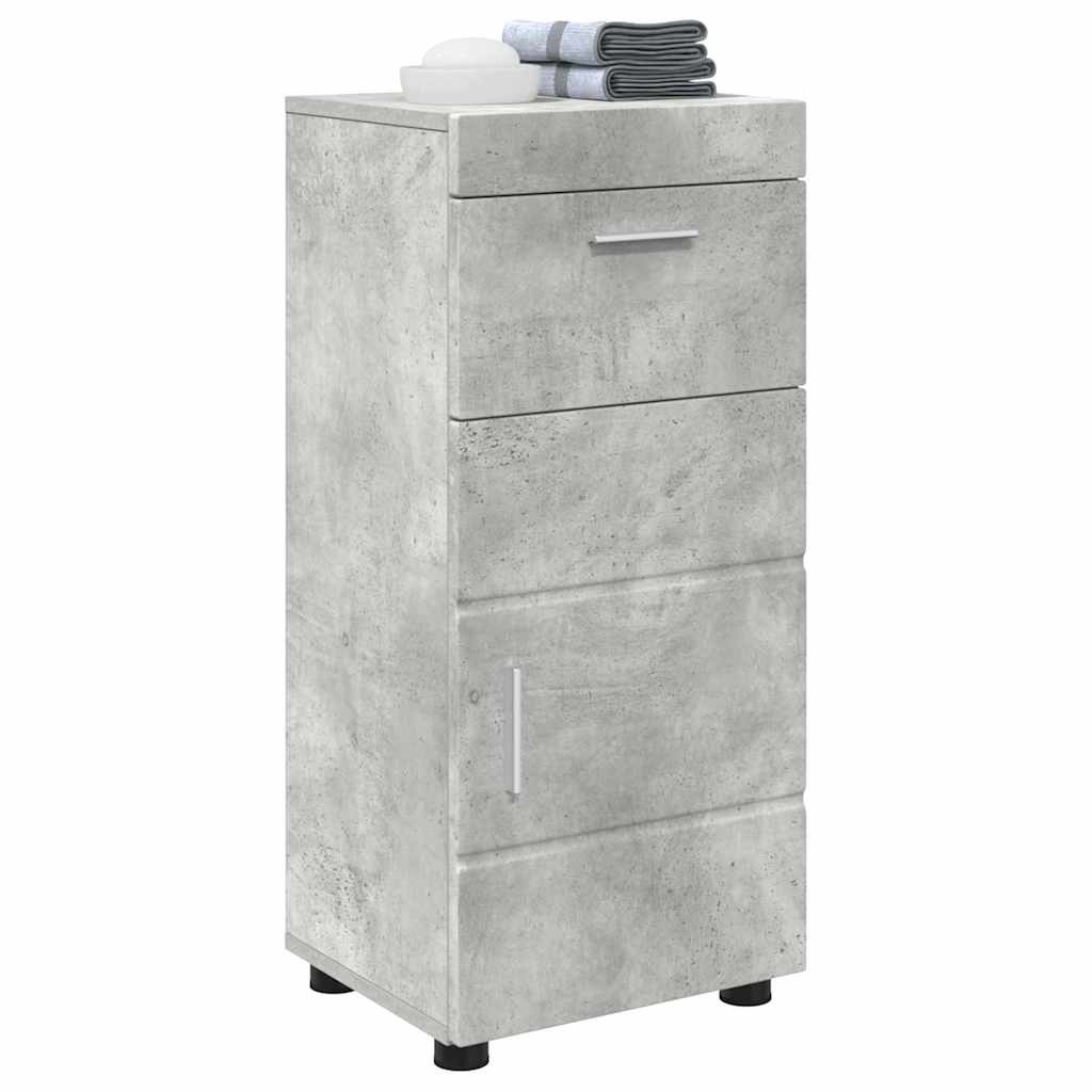 Set di Armadi da Bagno TULUM Grigio cemento 37 x 31,5 x 82 cm