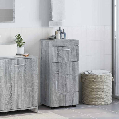 Set di Armadi da Bagno TULUM Grigio Sonoma 37 x 31,5 x 82 cm