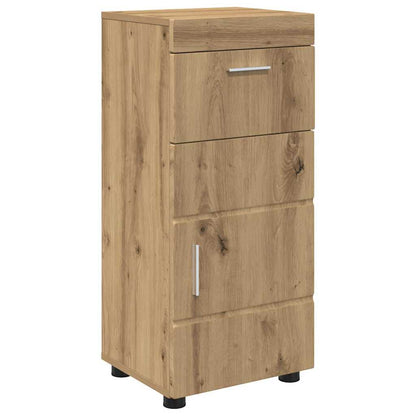 Set di Armadi da Bagno con cassetto TULUM Rovere artigianale