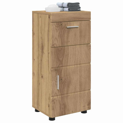 Set di Armadi da Bagno con cassetto TULUM Rovere artigianale