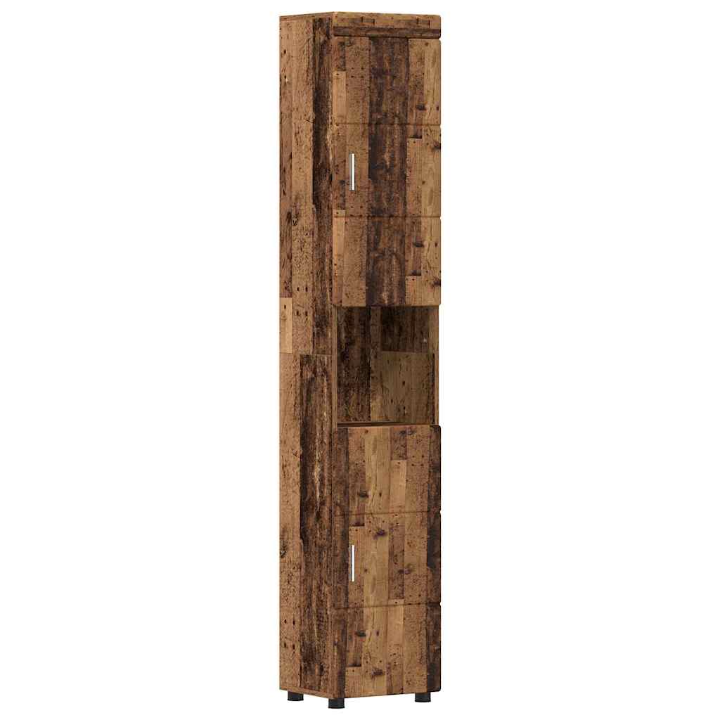 Set di Armadi da Bagno TULUM Legno vecchio 37 x 31,5 x 203 cm