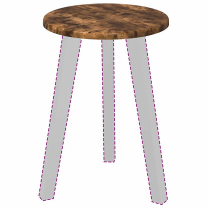 Piano del tavolo Rovere fumo 30 x 30 x 1,5 cm Legno multistrato