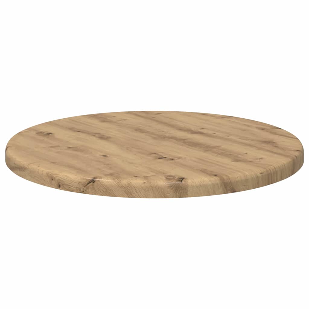 Piano del tavolo rovere artigianale 30 x 30 x 1,5 cm