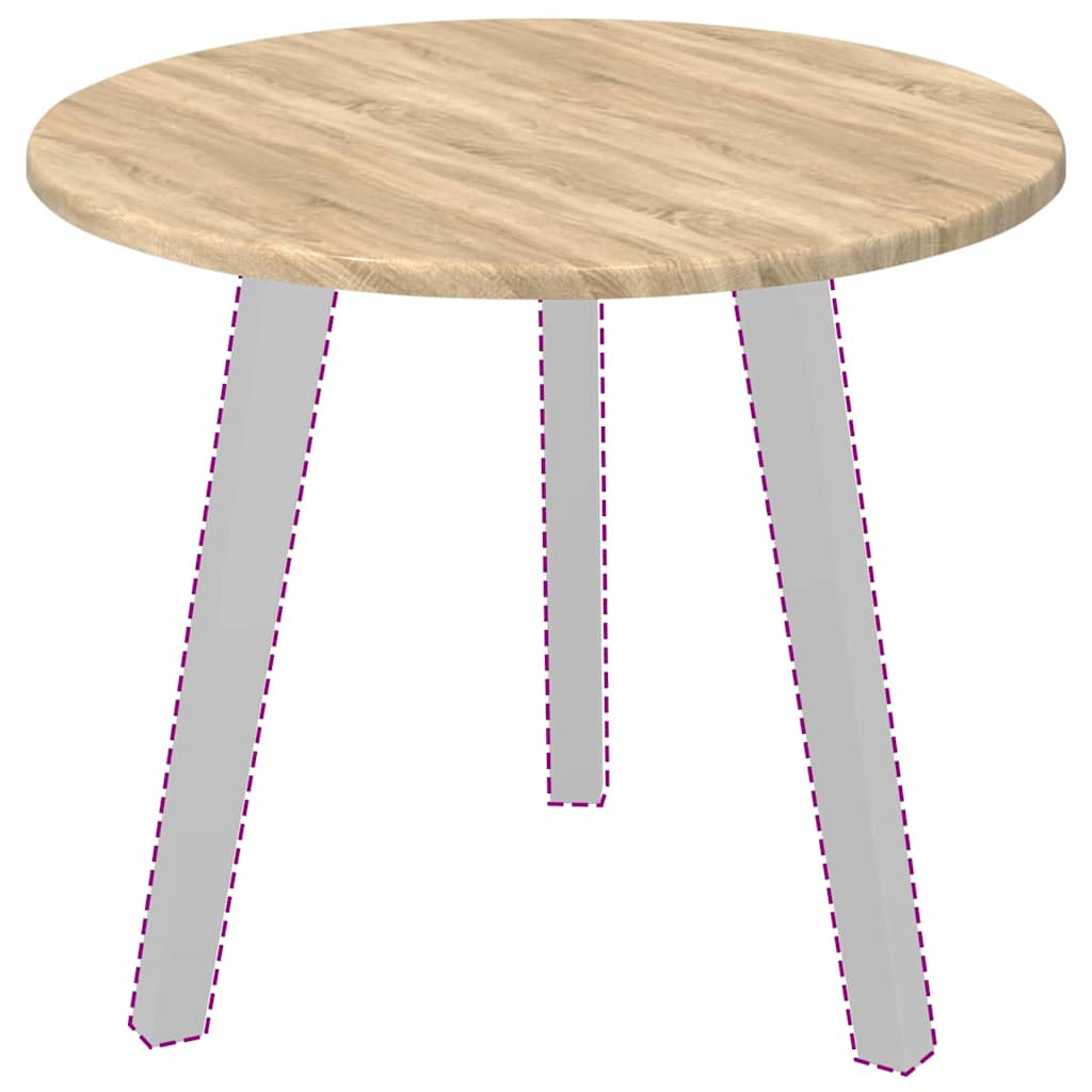 Piano del tavolo rovere sonoma 50 x 50 x 1,5 cm