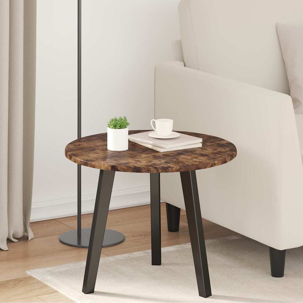 Piano del tavolo Rovere fumo 50 x 50 x 1,5 cm Legno multistrato