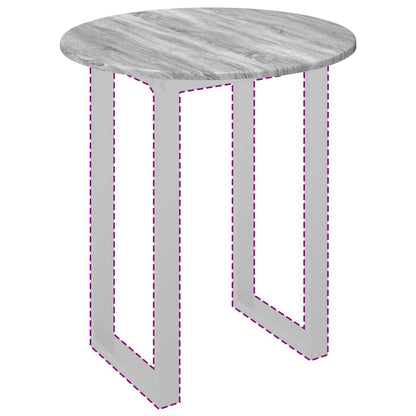 Piano del tavolo Grigio sonoma 60 x 60 x 1,5 cm