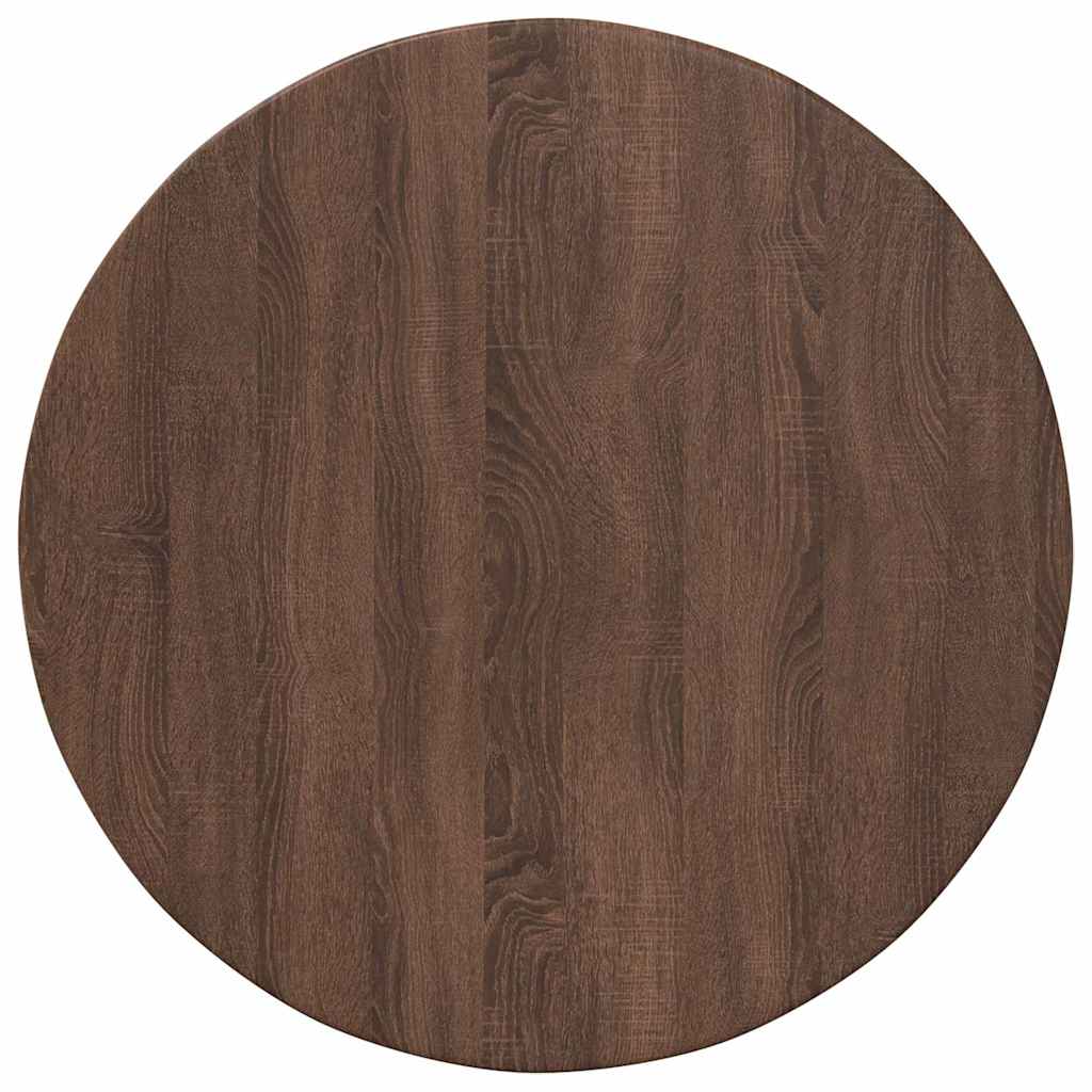 Piano del tavolo Rovere marrone 60 x 60 x 1,5 cm