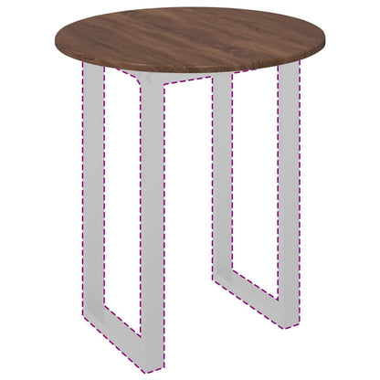 Piano del tavolo Rovere marrone 60 x 60 x 1,5 cm