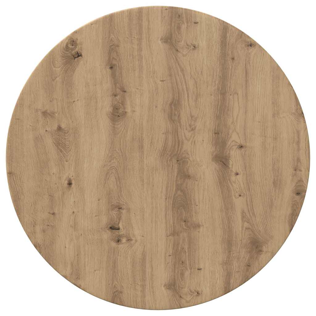 Piano del tavolo rovere artigianale 60 x 60 x 1,5 cm
