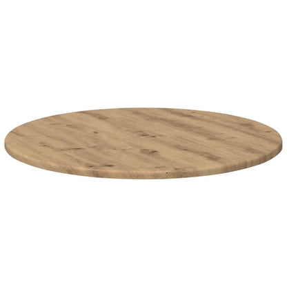 Piano del tavolo rovere artigianale 60 x 60 x 1,5 cm