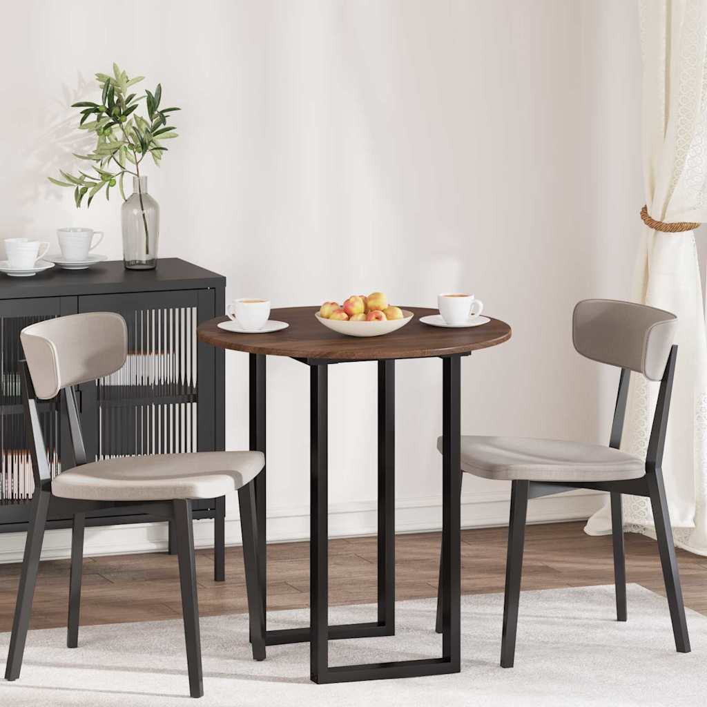 Piano del tavolo Rovere marrone 70 x 70 x 1,5 cm
