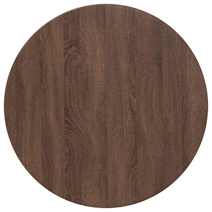 Piano del tavolo Rovere marrone 70 x 70 x 1,5 cm
