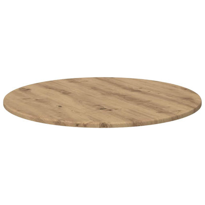 Piano del tavolo rovere artigianale 70 x 70 x 1,5 cm