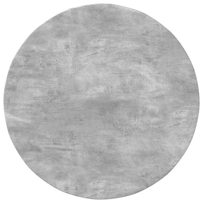 Piano del tavolo Grigio cemento 80 x 80 x 1,5 cm