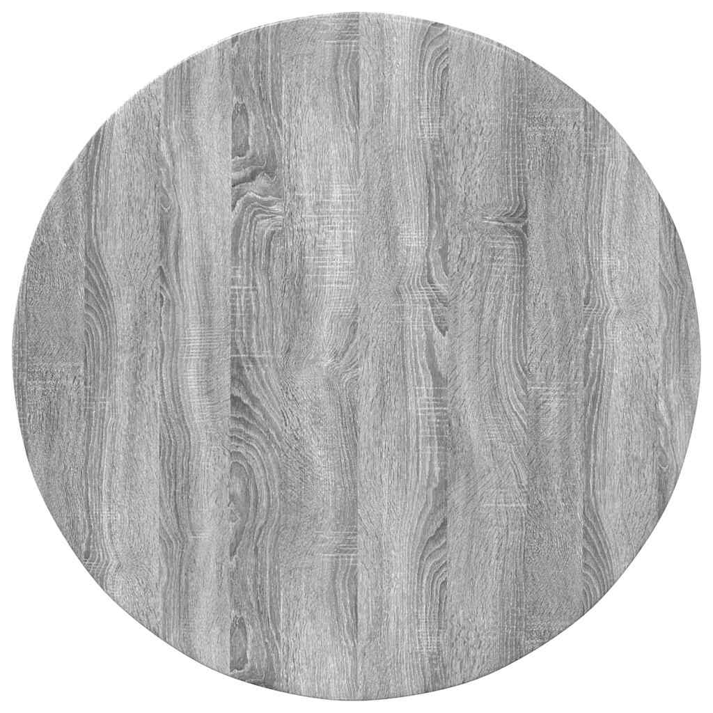 Piano del tavolo Grigio sonoma 80 x 80 x 1,5 cm