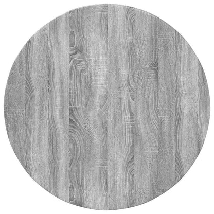 Piano del tavolo Grigio sonoma 80 x 80 x 1,5 cm
