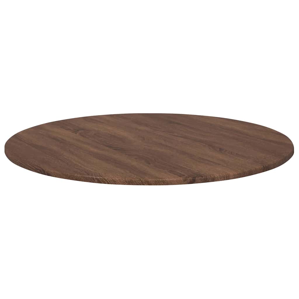 Piano del tavolo Rovere marrone 80 x 80 x 1,5 cm