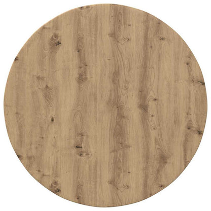 Piano del tavolo rovere artigianale 80 x 80 x 1,5 cm