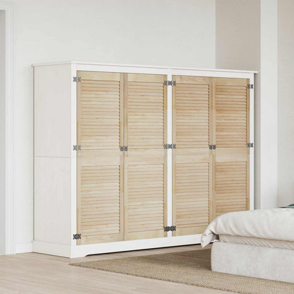 Porta per Armadio 4 pcs Naturale 49,5 x 2,1 x 140,5 cm