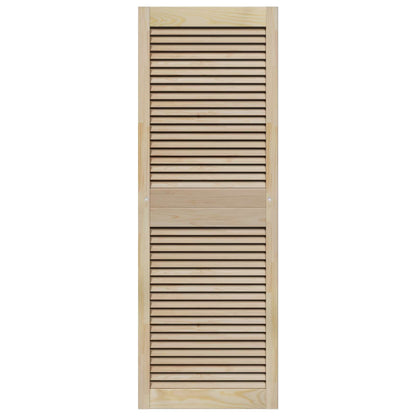 Porta per Armadio 4 pcs Naturale 49,5 x 2,1 x 140,5 cm