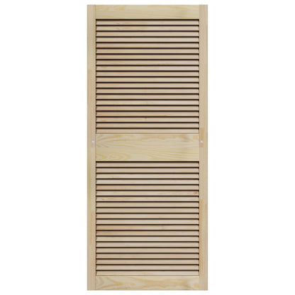 Porta per Armadio 4 pcs Naturale 140,5 x 2,1 x 59,5 cm