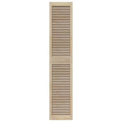 Porta per Armadio con porta 4 pcs Naturale 201 x 2,1 x 39,5 cm