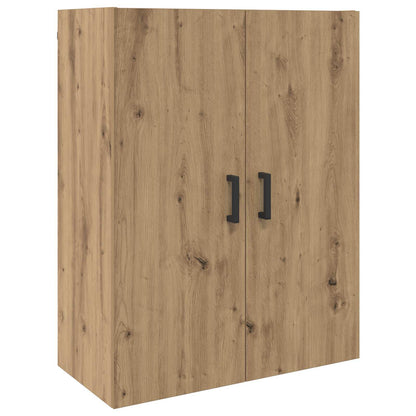 Mobiletto a muro 2 pcs Rovere artigianale 69,5 x 34 x 90 cm