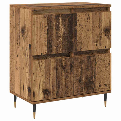Armadio 3 pcs Legno vecchio 60 x 35 x 70 cm