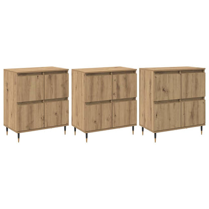 Armadio 3 pcs Rovere artigianale 60 x 35 x 70 cm