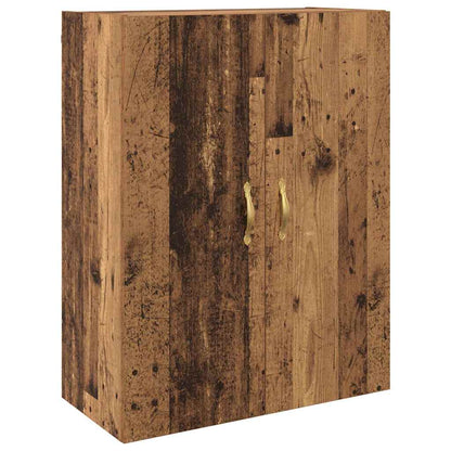 Mobiletto a muro 2 pcs Legno vecchio 69,5 x 34 x 90 cm