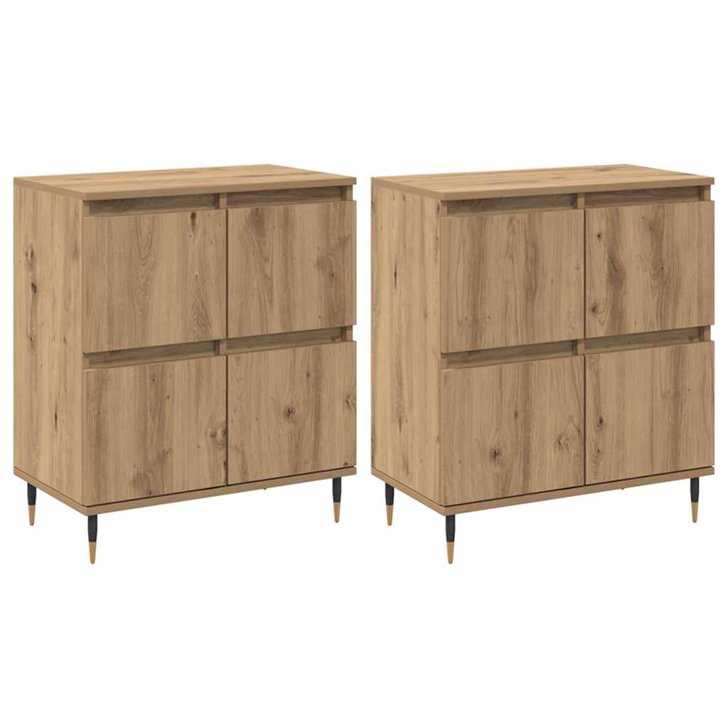 Armadio 2 pcs Rovere artigianale 60 x 35 x 70 cm