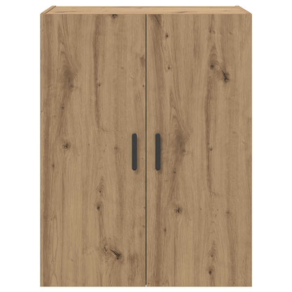 Mobiletto a muro 2 pcs Rovere artigianale 69,5 x 34 x 90 cm