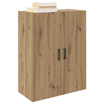 Mobiletto a muro 2 pcs Rovere artigianale 69,5 x 34 x 90 cm