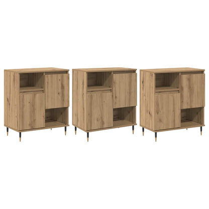 Sideboards 3 pcs rovere artigianale 180 x 35 x 70 cm