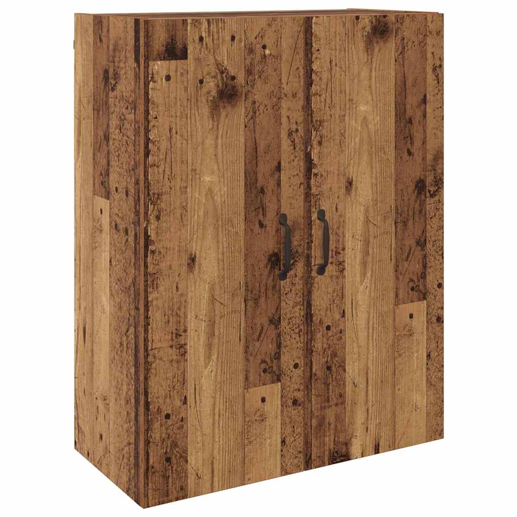 Mobiletto a muro 2 pcs Legno vecchio 69,5 x 34 x 90 cm