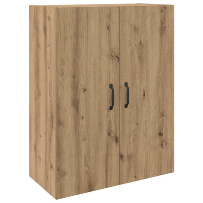 Mobiletto a muro 2 pcs Rovere artigianale 69,5 x 34 x 90 cm