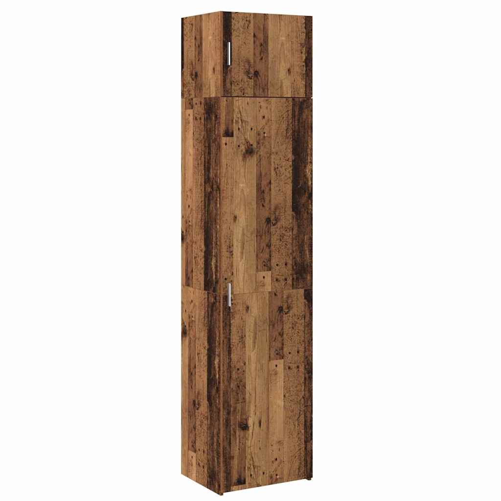 Credenza 3 pcs Legno vecchio