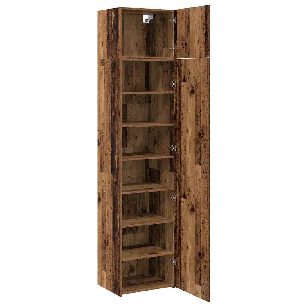 Credenza 3 pcs Legno vecchio