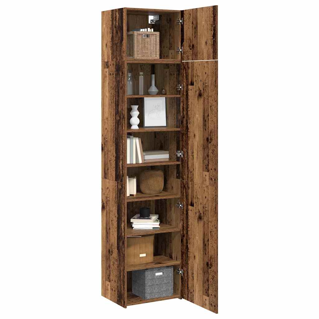 Credenza 3 pcs Legno vecchio