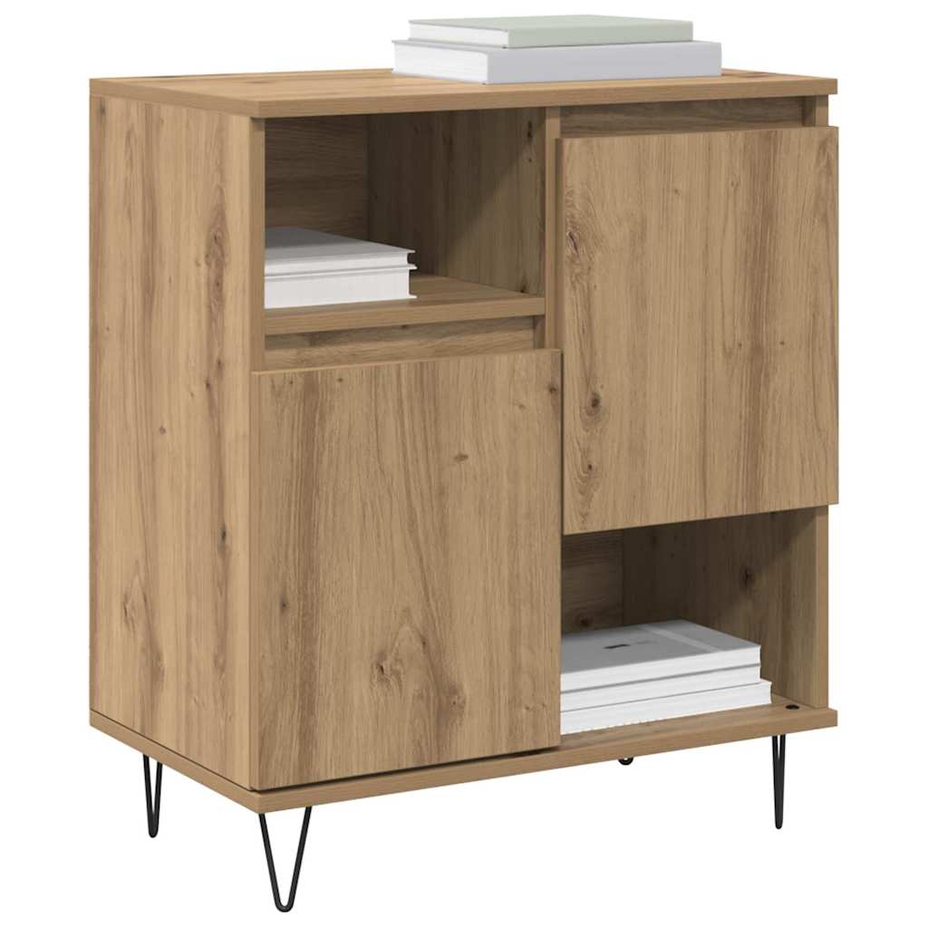 Credenza 3 pcs Rovere artigianale 60 x 35 x 70 cm